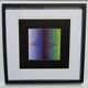 Tableau Vintage Art Optique - Victor Vasarely - Frame 40x40cm