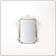 Italian brass mirror with scrolls, mid-century - 1950s