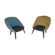 Pair of armchairs 50/60s