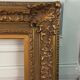 Wooden frame with stucco and gilding from around 1900