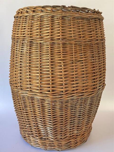 XXL high Provençal wicker basket
