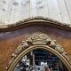 Art Deco period mirror in painted wood