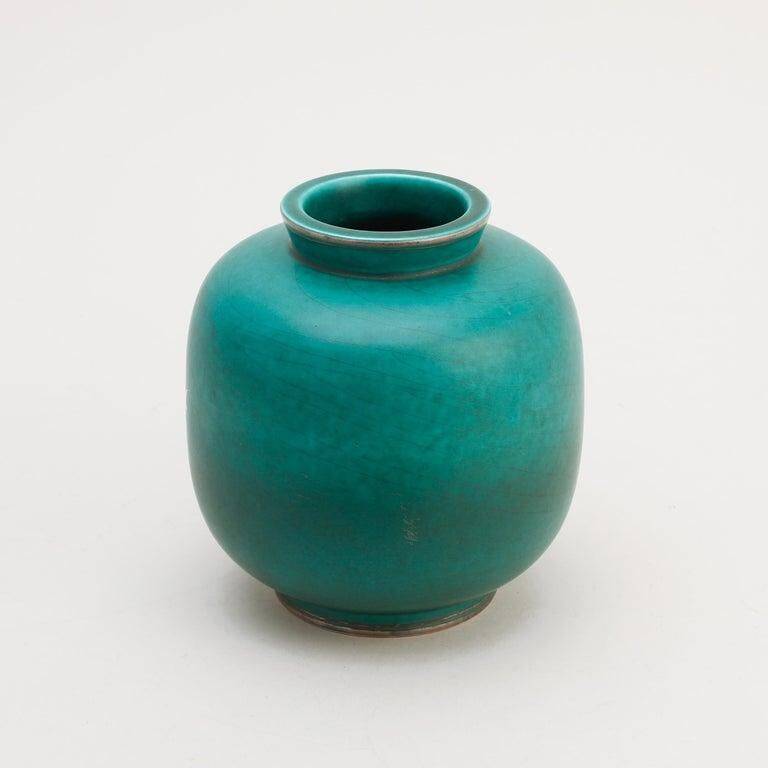 Vase Wilhelm Kage Gustavsberg Sweden, 1950. Signed and dated.