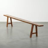 Banc de couloir brocante français / banc pour la table à manger avec un super look