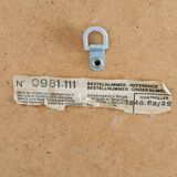 Antique oval-shaped gilded mirror