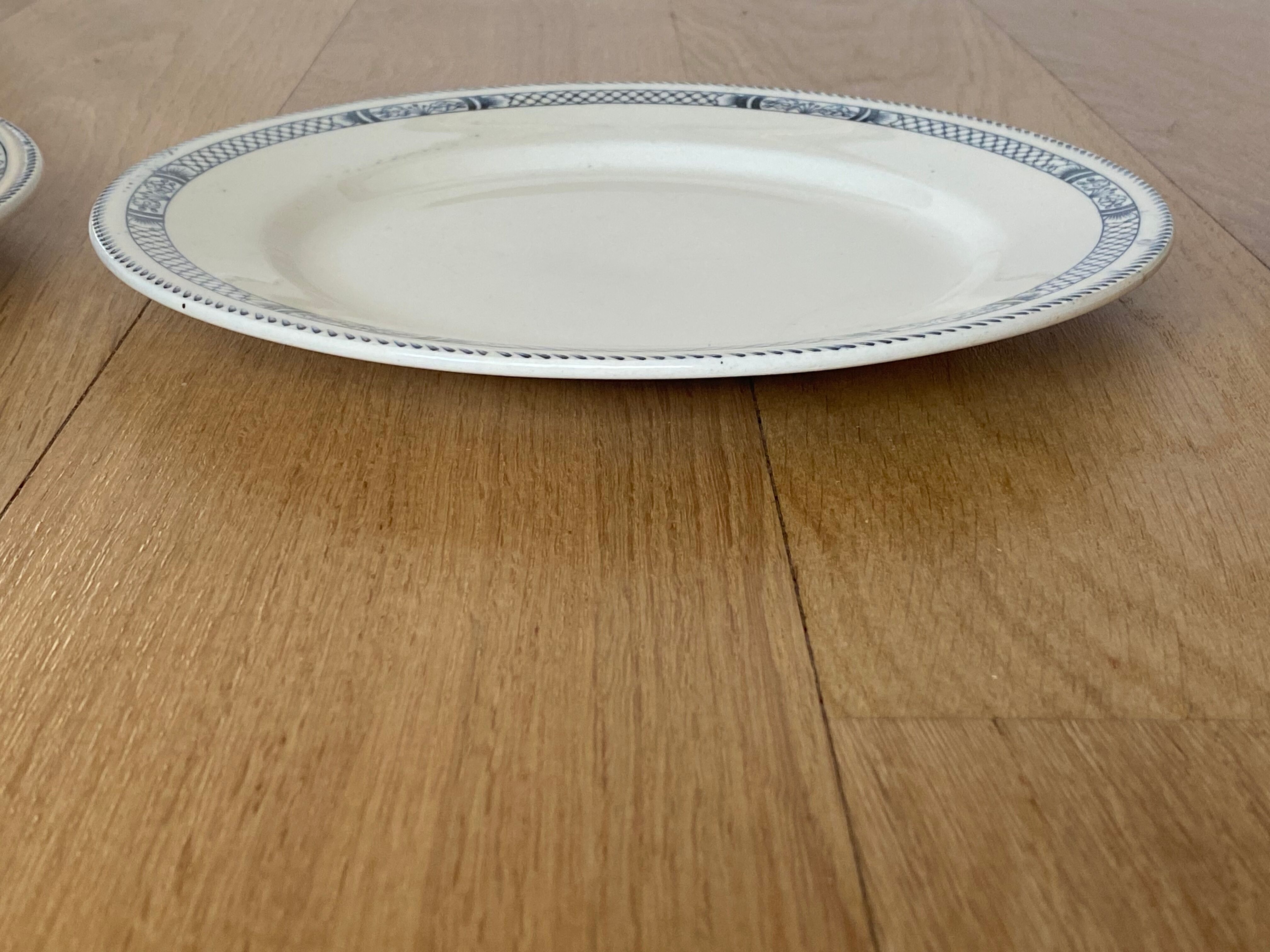 6 plates Iron Earth. Salins model Vauban