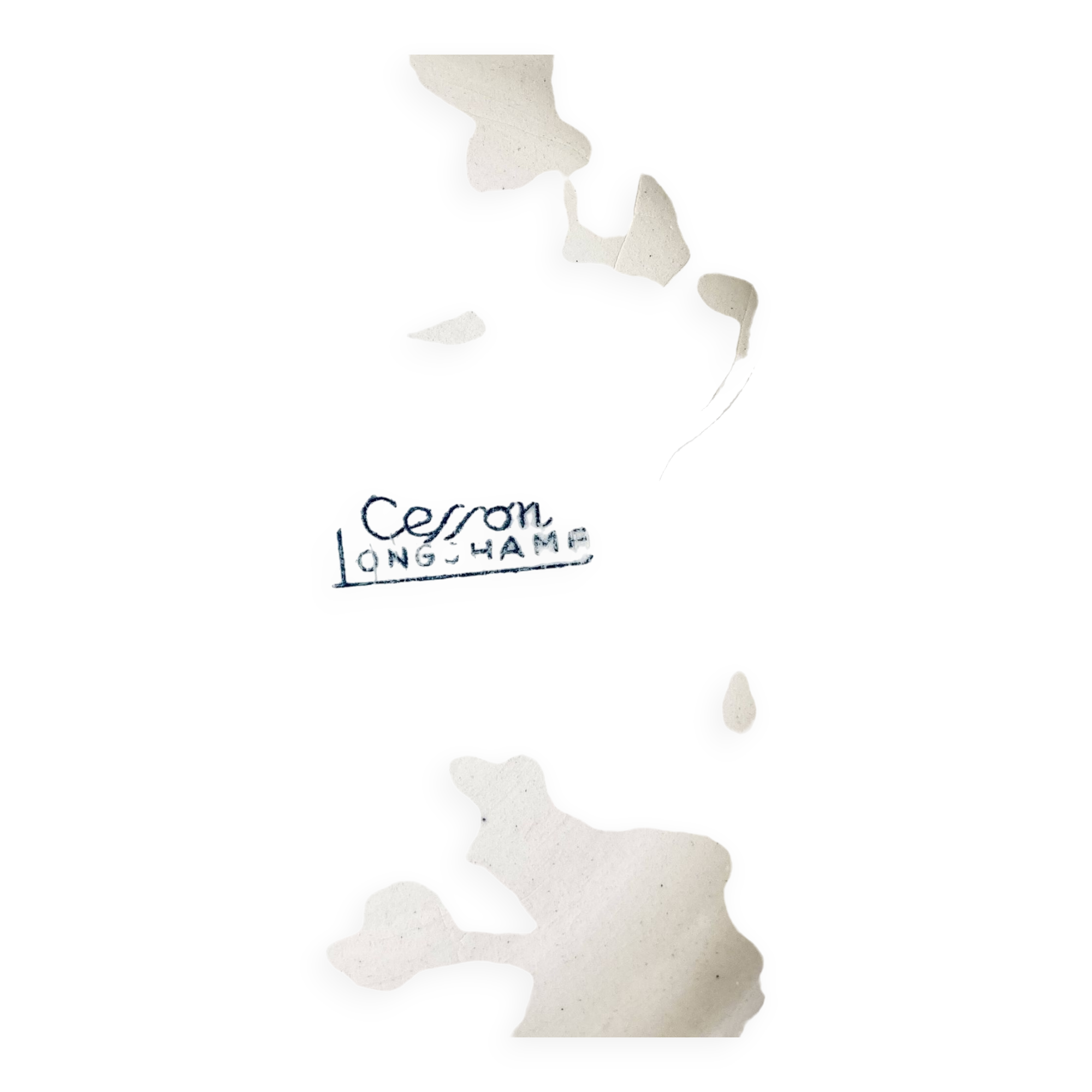 Longchamp iron earth tureen / vegetable bowl