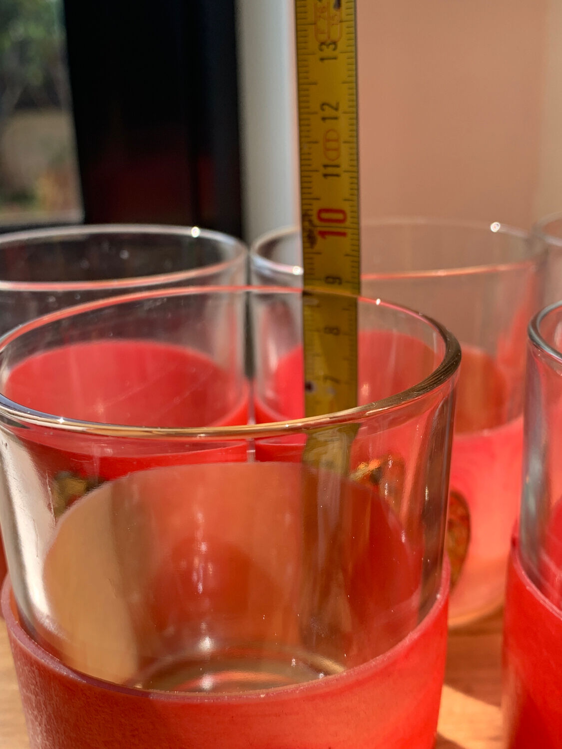 Whisky decanter and 5 glasses