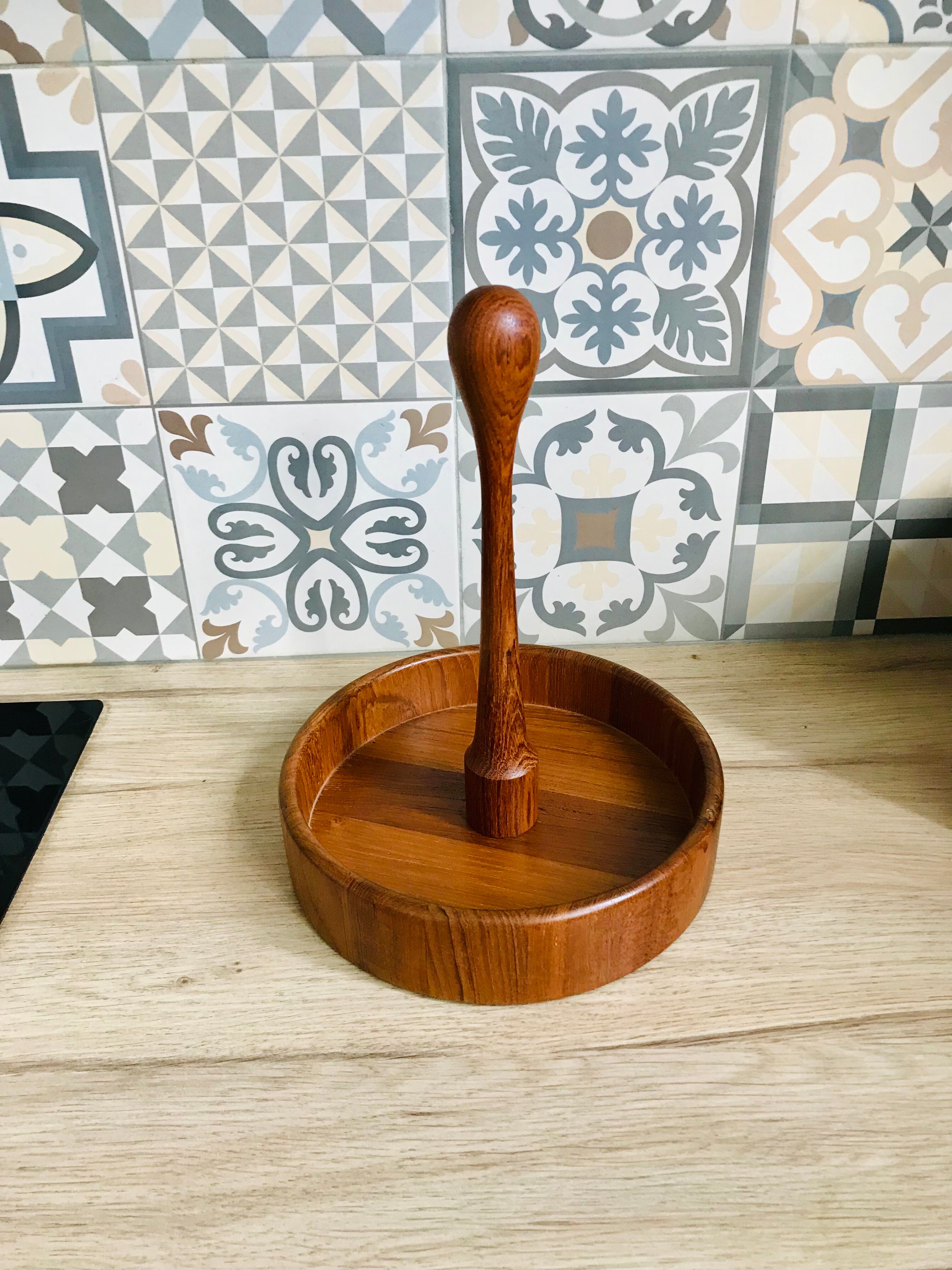 Vintage Scandinavian teak top Digsmed 1964