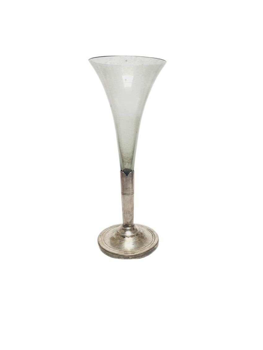 Vase cannelée Art Déco suédoise, années 1930