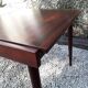 Table extensible en palissandre