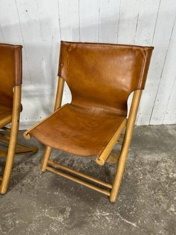 Chaise safari ancienne