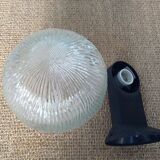 Glass ball globe wall lamp