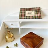 Magnifying glass wooden box