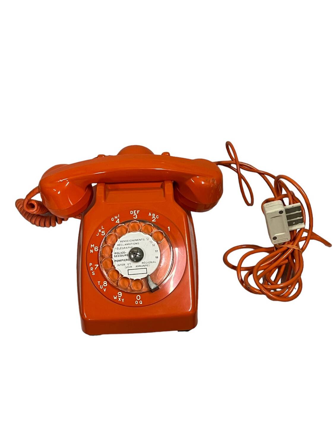 Vintage rotary telephone