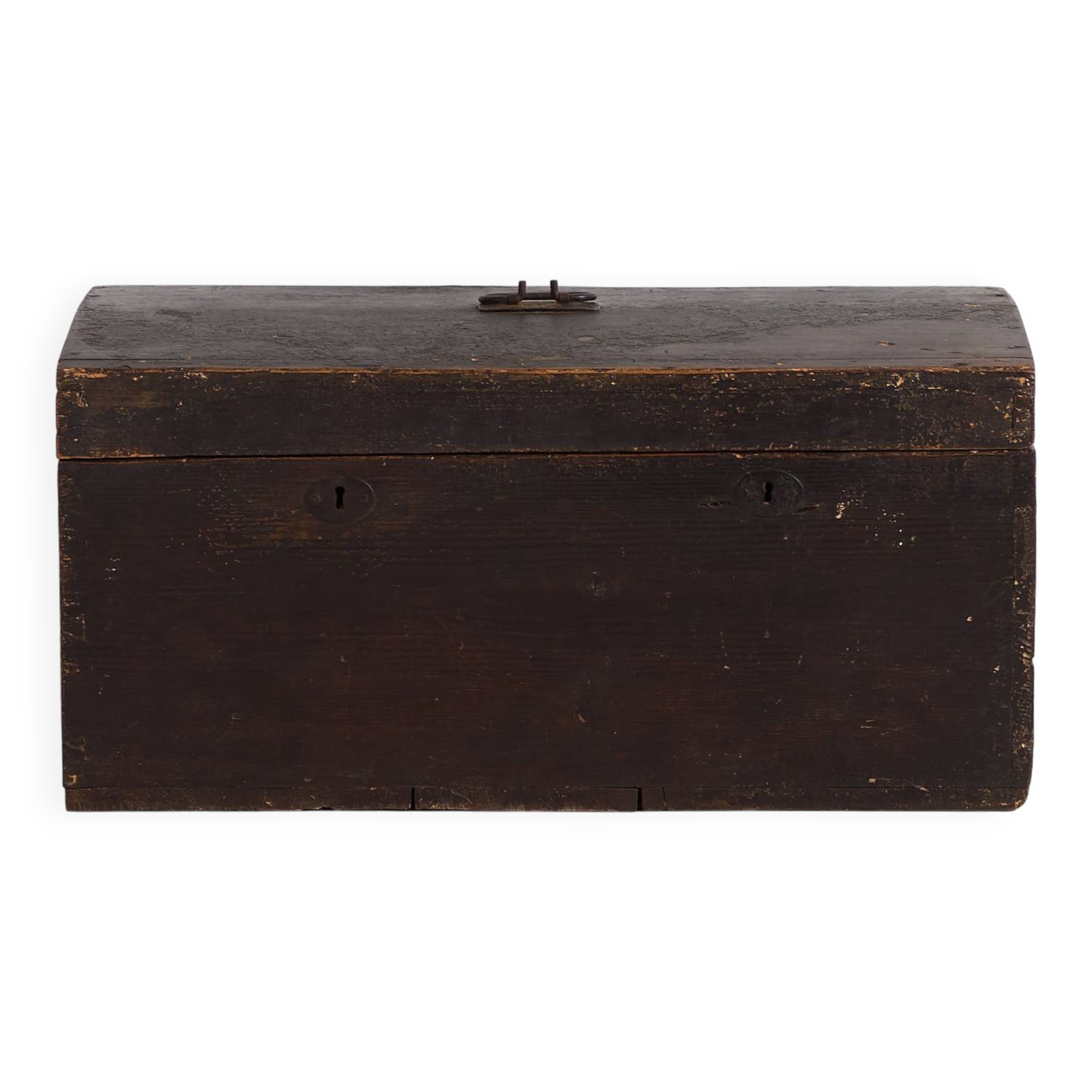 Antique chest with dark patina (c.1920) #10