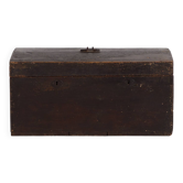 Antique chest with dark patina (c.1920) #10