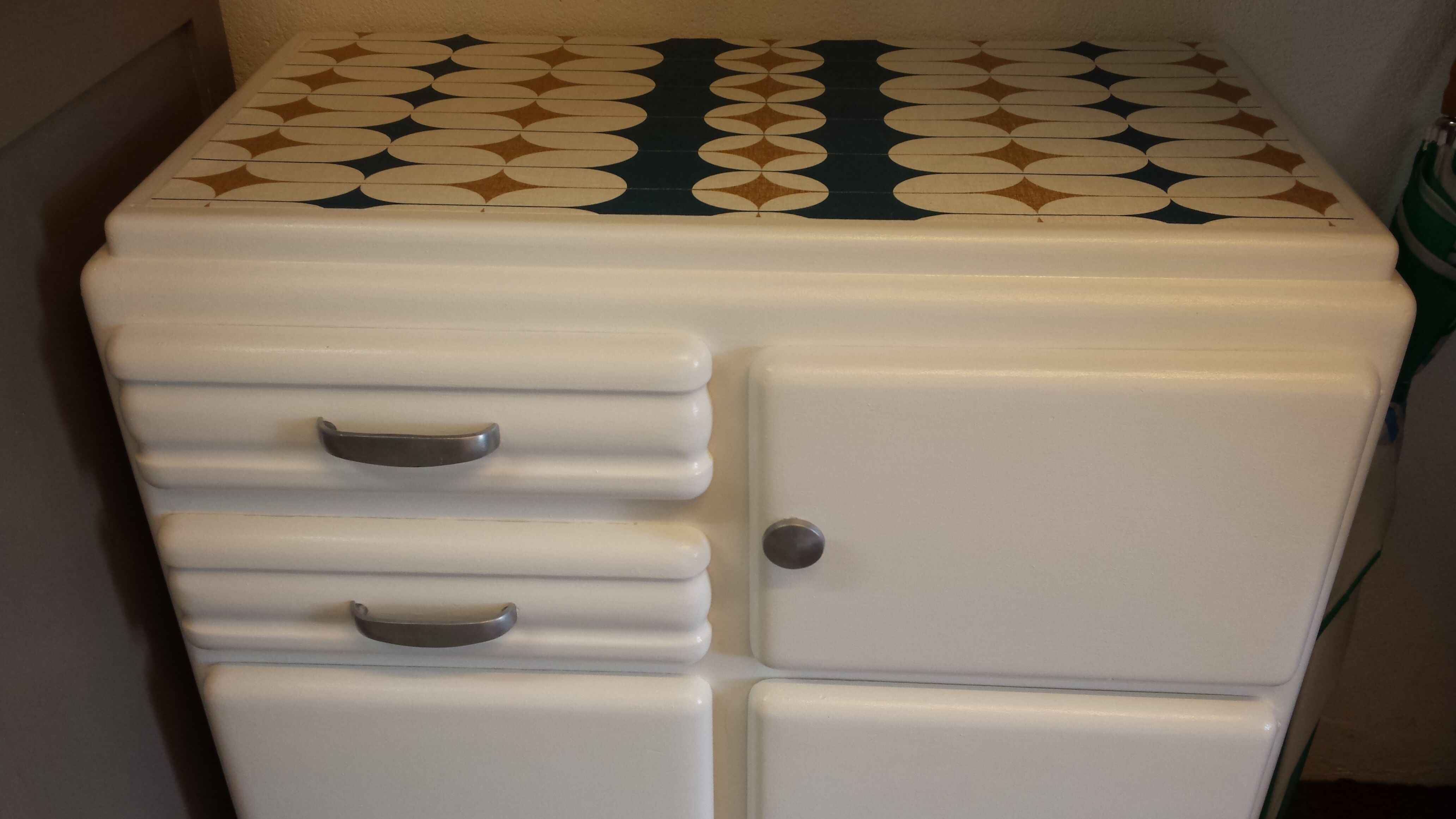 white Mado low buffet