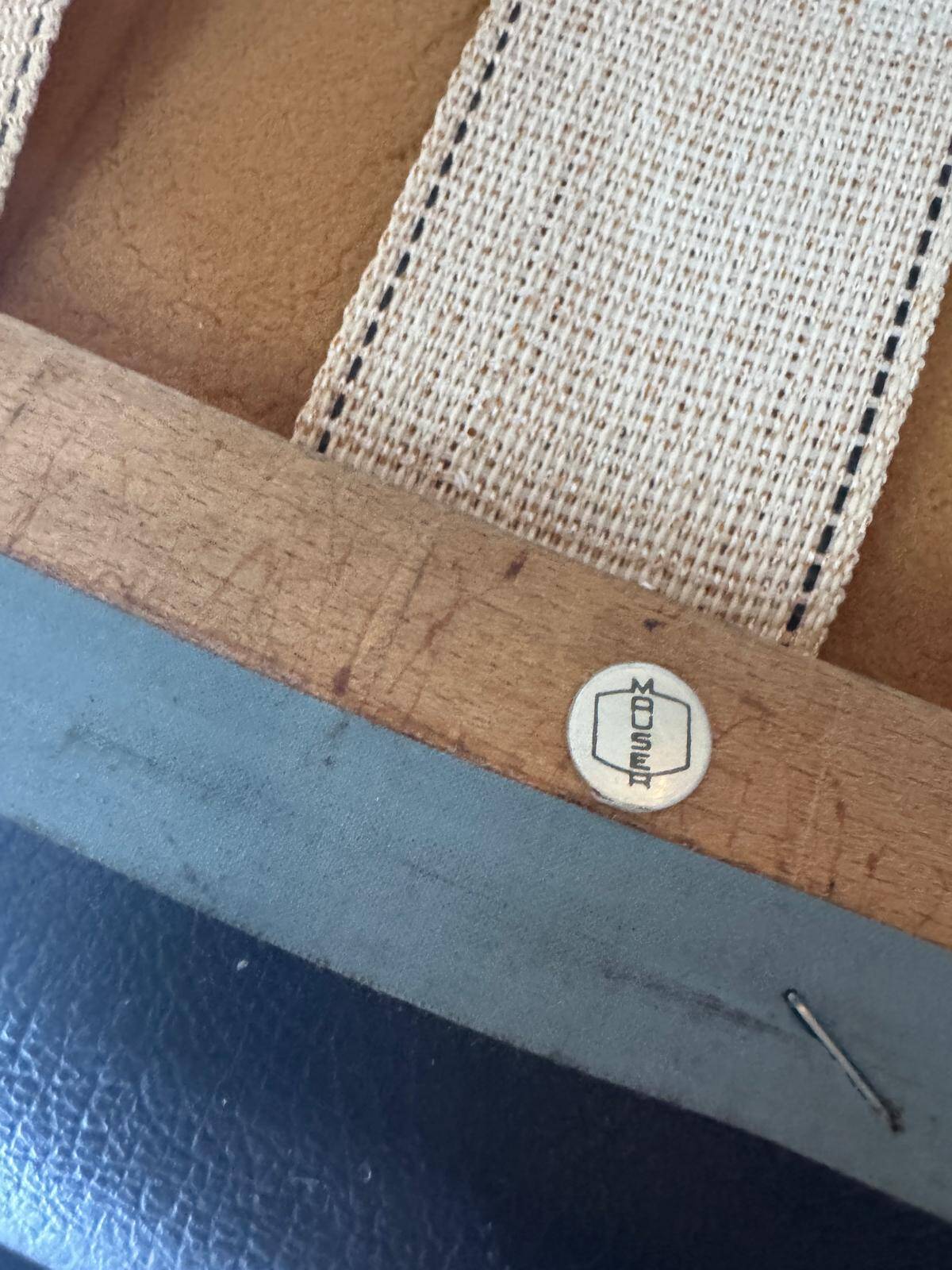 Paire de chaises cantilever en cuir par Mauser Werke Waldeck, Allemagne de l'Ouest, 19