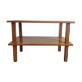 Wooden coffee table with top