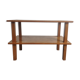 Wooden coffee table with top