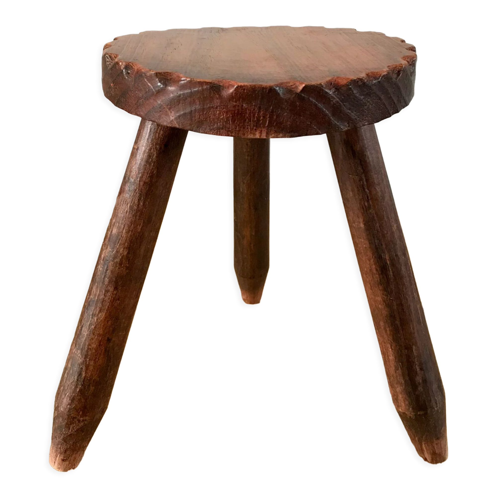 Wooden tripod stool 40s-50s