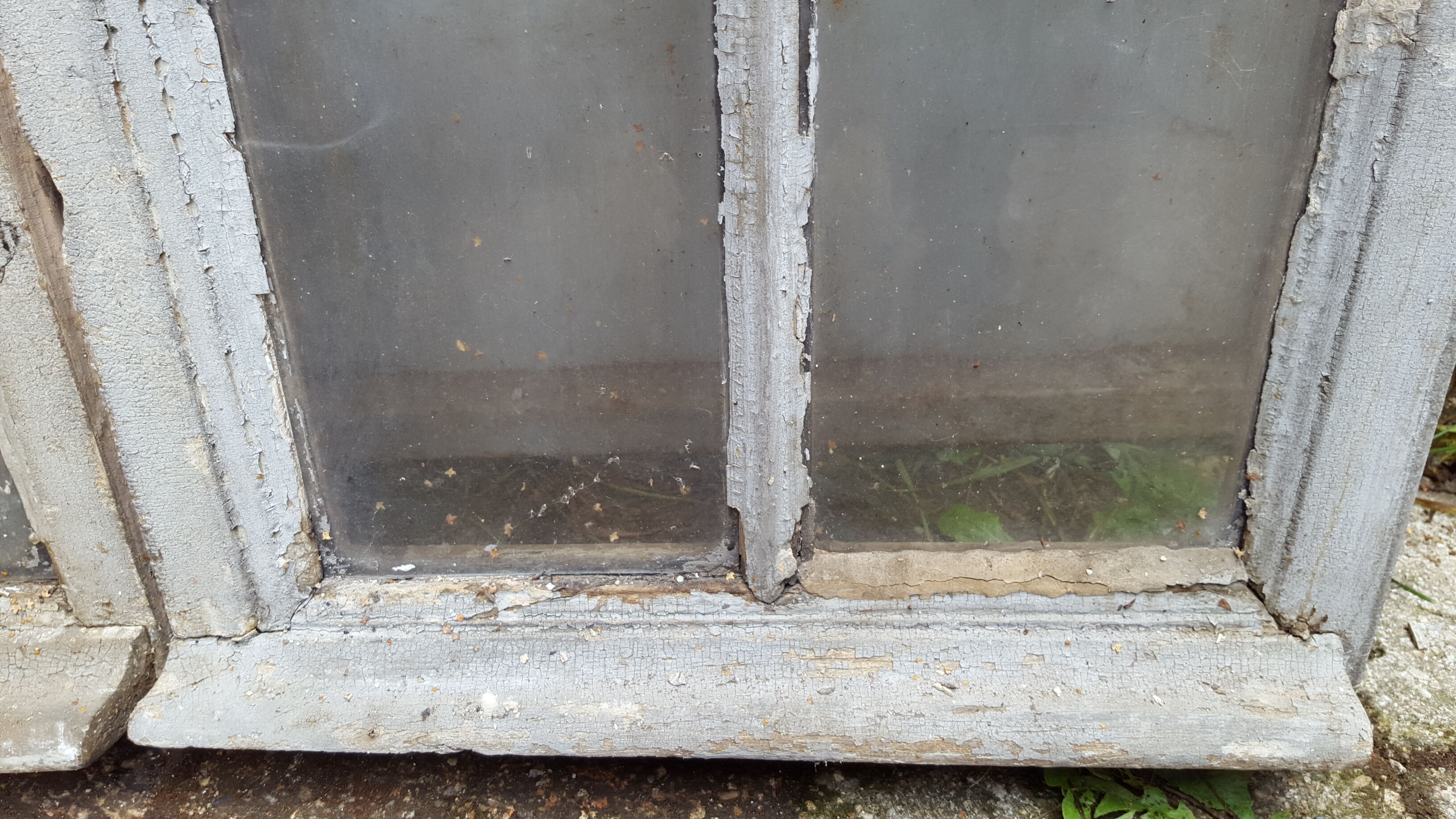 Double 18th-century window