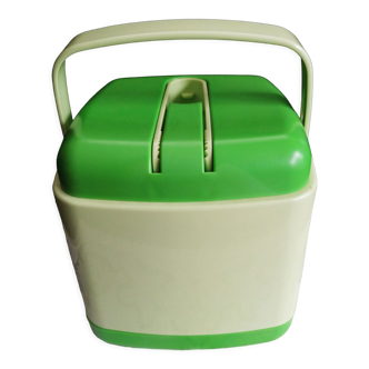 Ice bucket and its vintage Spanish gripper