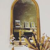 Rattan mirror  - 56x34cm