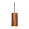 Cylindrical pendant in solid copper, 1960's, Sweden