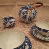Tea set, 8 cups, fine porcelain from Japan, 40s/50s