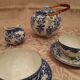Service à thé, 8 tasses, porcelaine fine du Japon, années 40/50