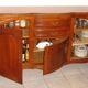 Regency style buffet in solid cherry wood