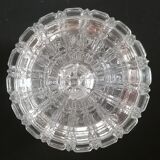 Sucrier ou bonbonnière en verre ancien