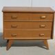 Vintage chest of drawers, oak dressing table, from the 50s-60s
