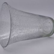 Large BIOT vase in bubble glass – Trumpet shape – 1960s – 29 cm