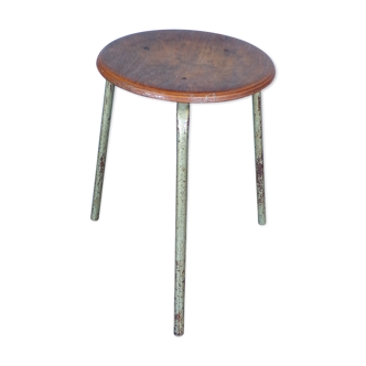 Old tripod workshop stool