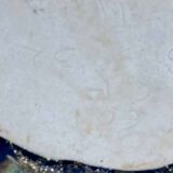 ceramic abstract decoration signed Jacques Marie unique piece - XXL size!