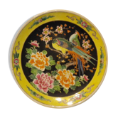 Assiette decors emaux made in japan