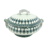 Iron Earth Soup - Blue Grey Persian Décor - Saint Amand and Hamage France Nord