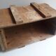 Transport case L58xD30,5xH34cm wood storage