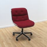 Suite of 3 Charles Pollock office chairs