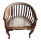 Fauteuil de bureau en teck