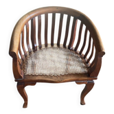 Teak office chair