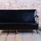 Bauhaus Sofa in Chrome and Leather from Mücke-Melder, Czech, 1930s