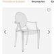 Lot de 6 fauteuils Starck Louis Ghost by Kartell