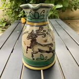 Pichet Arzobispo décors de chèvre