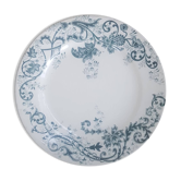 Assiette en Terre de Fer HB&Cie modèle Sévigné
