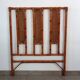 Bamboo and cane headboard from the 1970s.