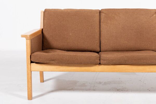 Canapé Mid-Century Hans Wegner modèle GE55 par Getama